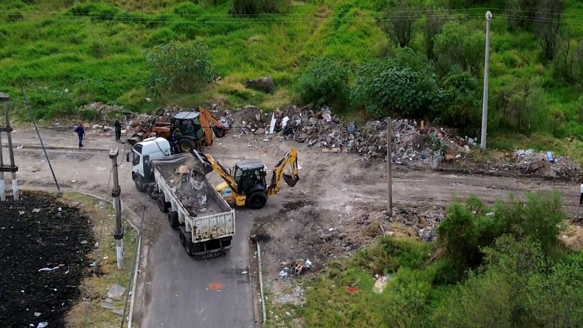 Operativo de limpieza en el Ex Aeroclub: retiraron 20 camiones de residuos y refuerzan controles