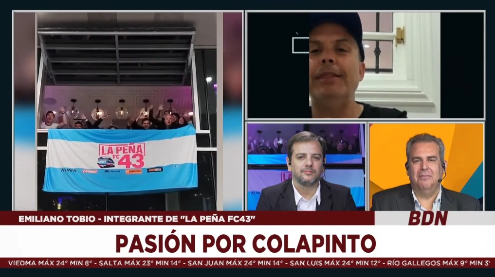 “La Peña FC43”: El fenómeno que acompaña el ascenso de Franco Colapinto en la Fórmula 1