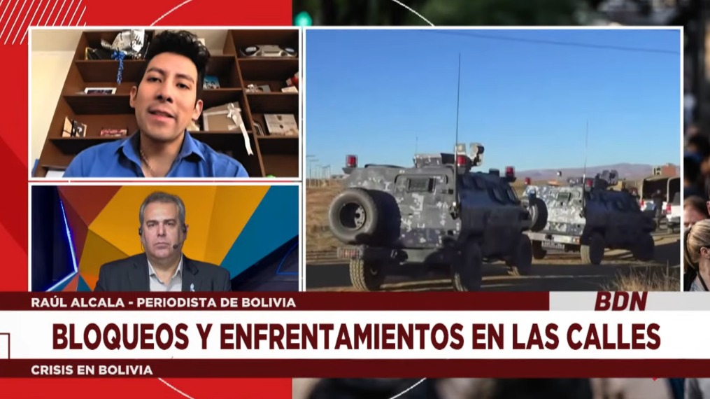 Bolivia atraviesa horas críticas: La Paz sin abastecimiento y fuerte tensión política