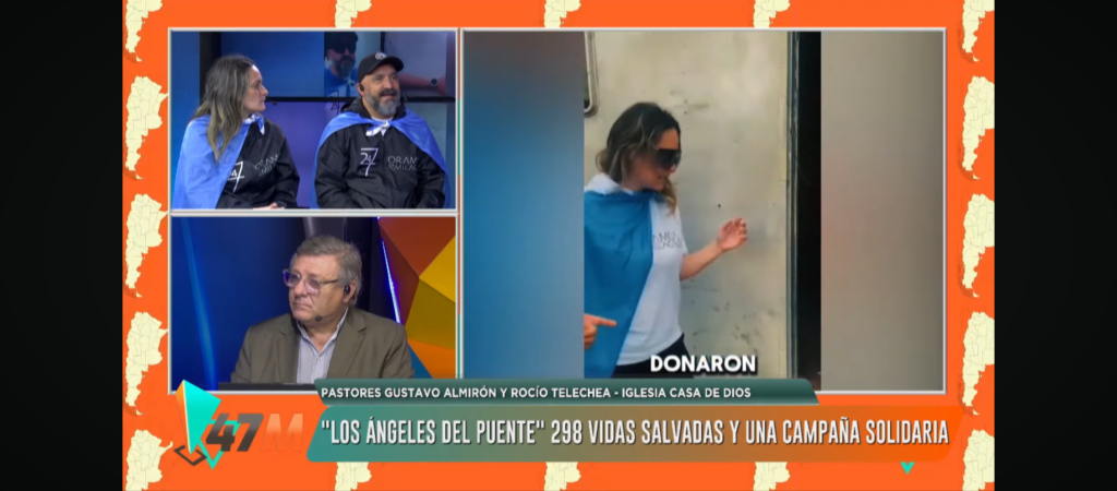 Solidaridad que salva vidas: “Los Ángeles del Puente” continúan con su colecta para reparar su puesto de control en el puente General Belgrano