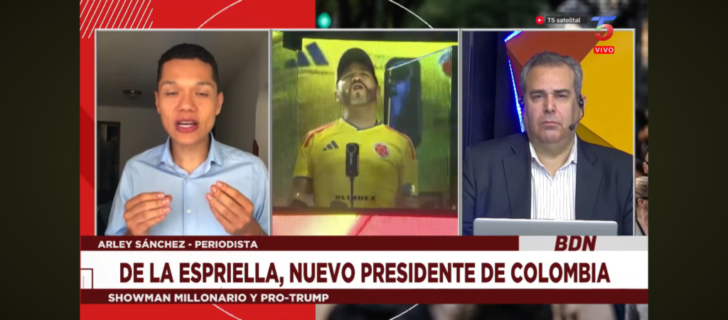En una elección histórica, Abelardo de la Espriella fue electo presidente de Colombia