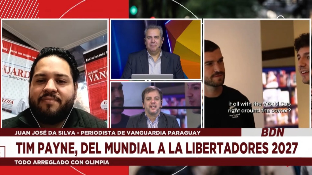 Revolución en Paraguay: Olimpia tendría todo arreglado para incorporar a Tim Payne