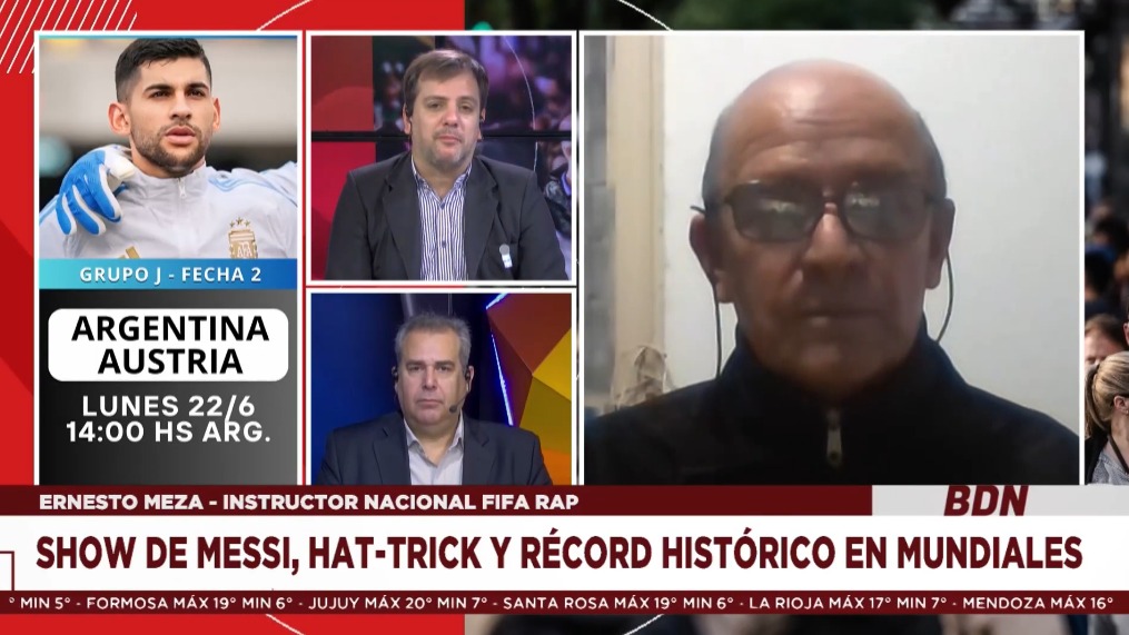 El nuevo reglamento de la FIFA bajo la lupa: reconocido especialista analizó el arbitraje dinámico en el Mundial