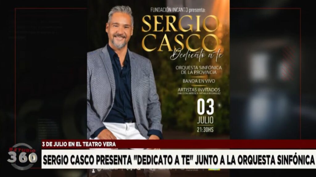 Sergio Casco celebra 30 años con la música con un gran homenaje en el Teatro Vera