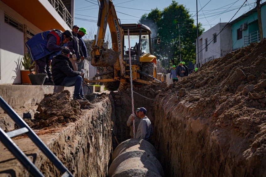 Acciones preventivas por “El Niño”: la Municipalidad de Corrientes avanza con una obra histórica de desagües