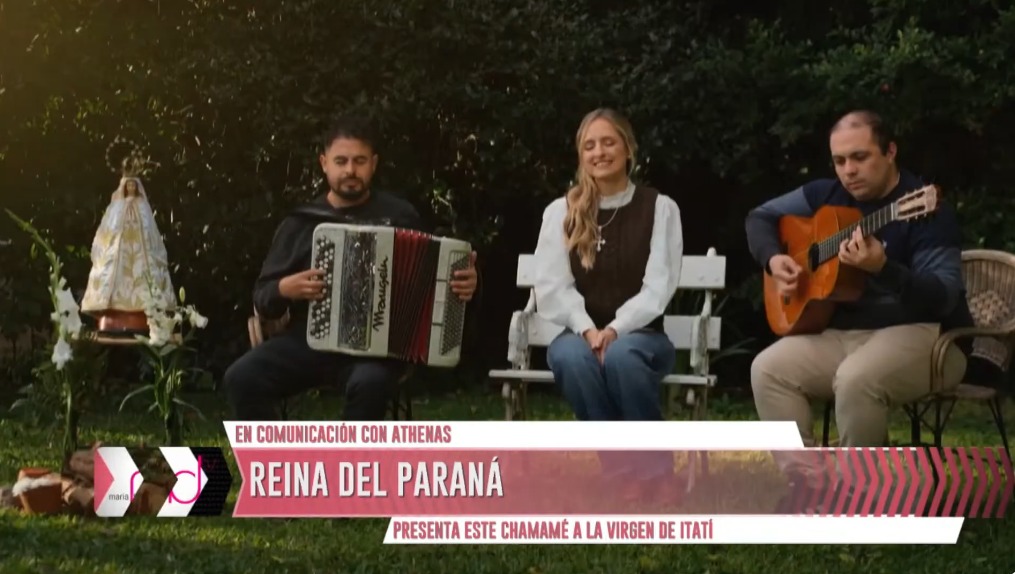 Reina del Paraná: el emotivo chamamé con el que una nominada al Grammy homenajeó a la Virgen de Itatí