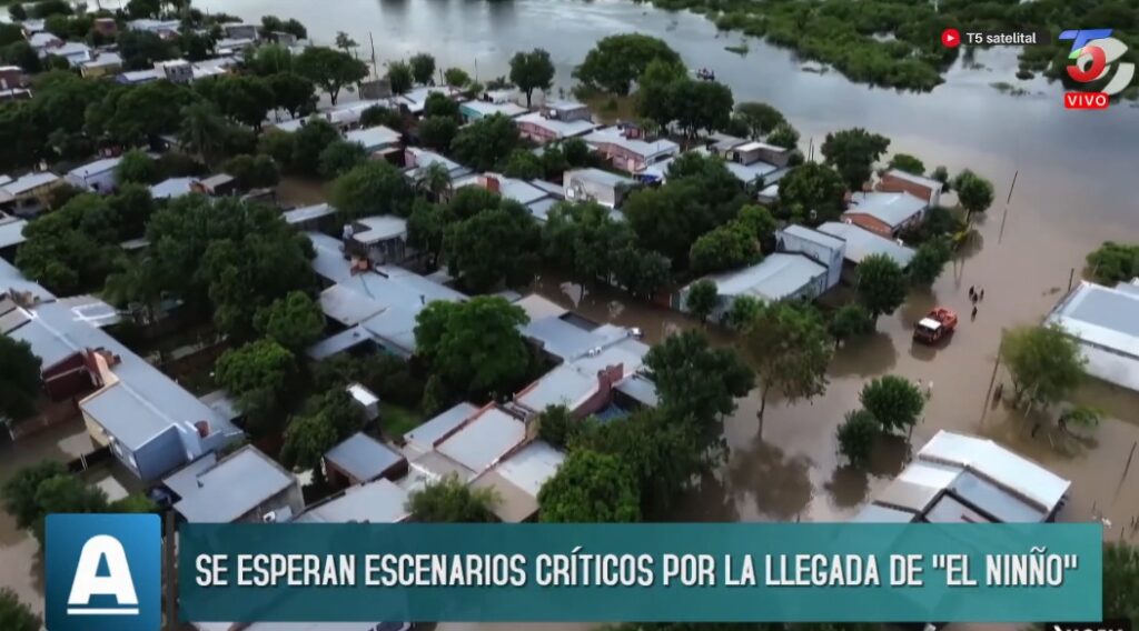 Alertan sobre escenarios críticos por la llegada de “El Niño” en la región del NEA