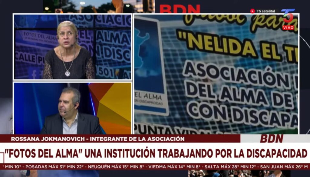 Solidaridad: “Fotos del Alma” impulsa la creación de un hogar para personas con discapacidad