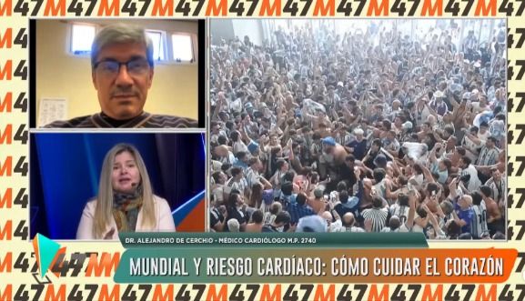 El “efecto Mundial” en el cuerpo: por qué un partido de fútbol puede ser un riesgo para la salud