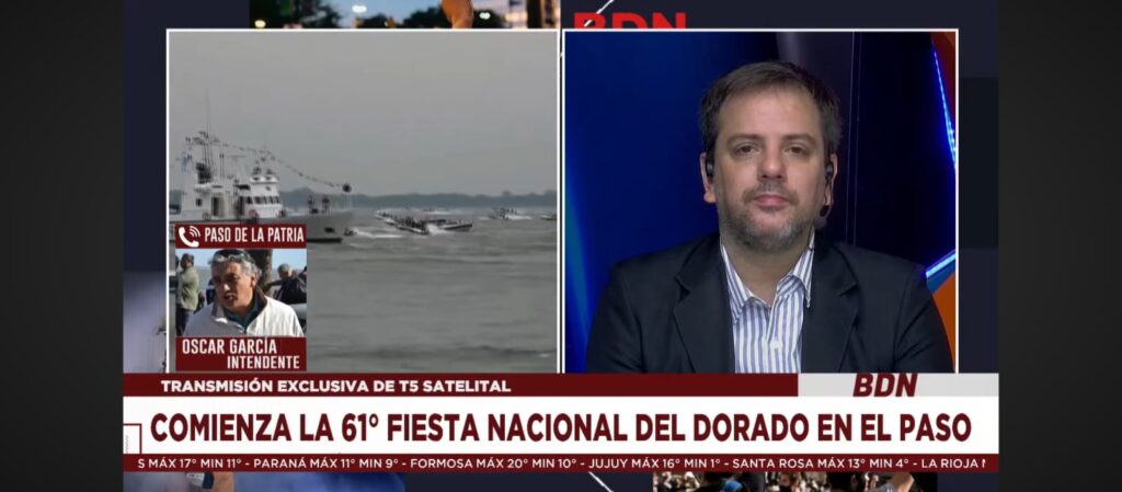 Paso de la Patria invita a vivir la 61° Fiesta Nacional del Dorado con transmisión exclusiva de T5 Satelital