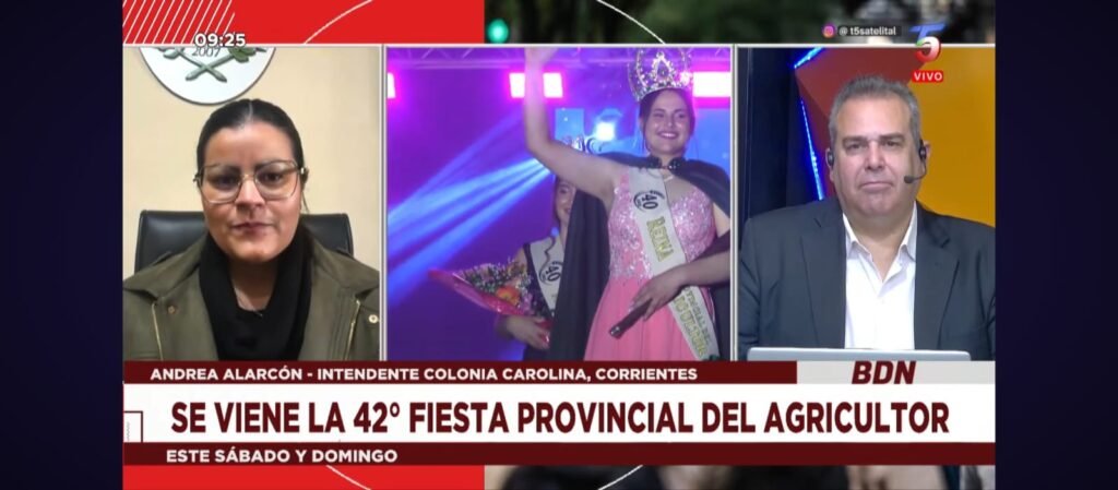 Colonia Carolina se prepara para la 42° Fiesta Provincial del Agricultor