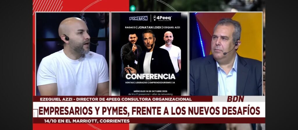 Conferencia Pymetón: Más de 300 líderes y pymes se reunirán en Corrientes para abordar Ventas e Inteligencia Artificial