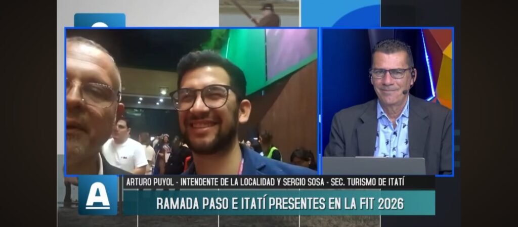 Ramada Paso e Itatí posicionan sus atractivos de fe y recreación en la Feria Internacional de Turismo