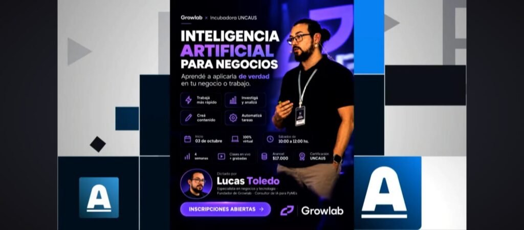 Emprendedores podrán aprender a usar IA para hacer crecer sus negocios