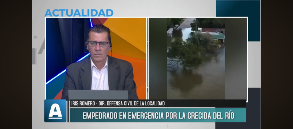 Empedrado despliega asistencia preventiva en zonas rurales ante la crecida del río Paraná