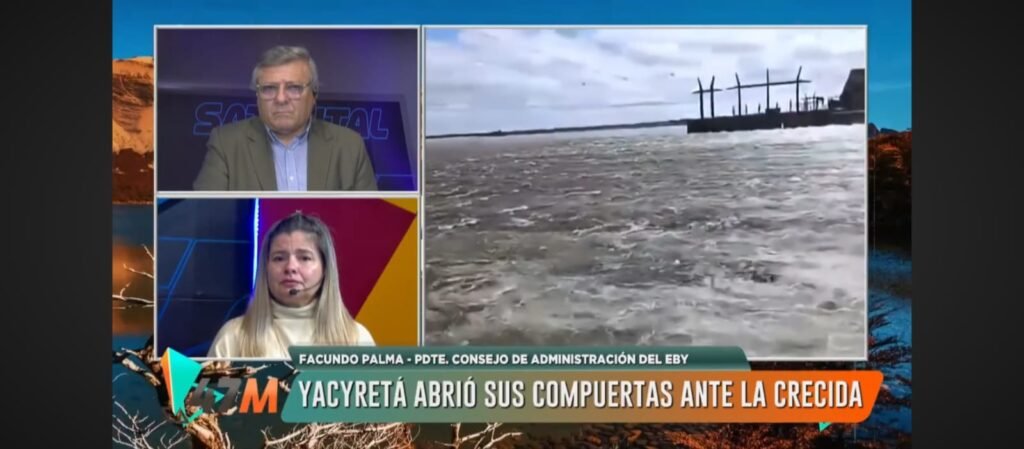 Desde Yacyretá explicaron por qué se decidió abrir las compuertas y adviertieron sobre un Niño fuerte y persistente