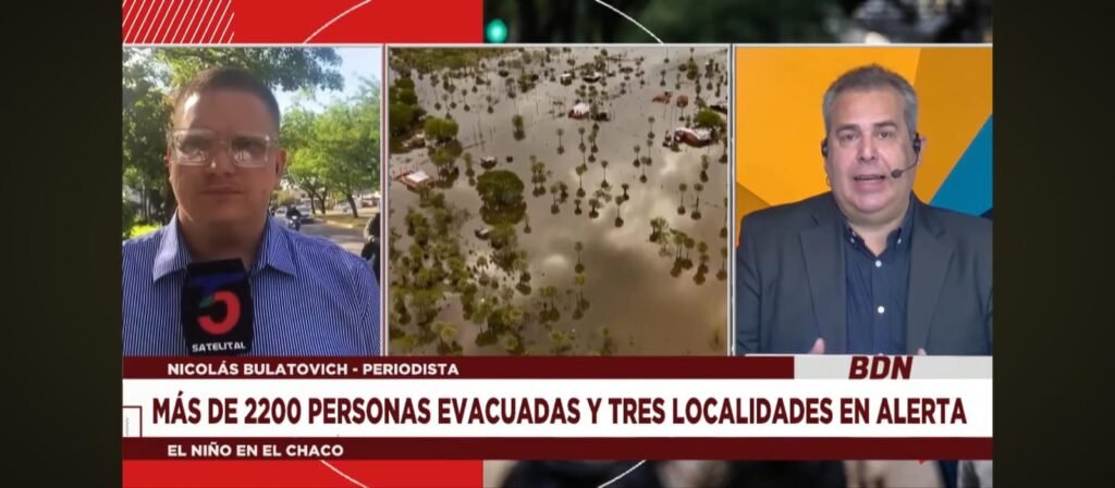 Chaco supera los 2.000 evacuados y autoevacuados por las inundaciones