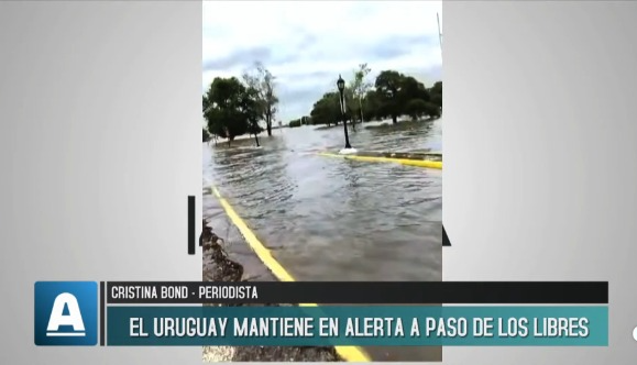 Crecida del Uruguay: Paso de los Libres se mantiene en alerta y ya supera los 9,40 metros